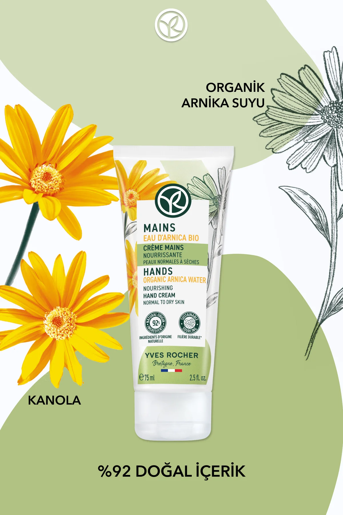 El ve Tırnak Bakım Kremi - Nemlendirici ve Besleyici-75 ml-13375