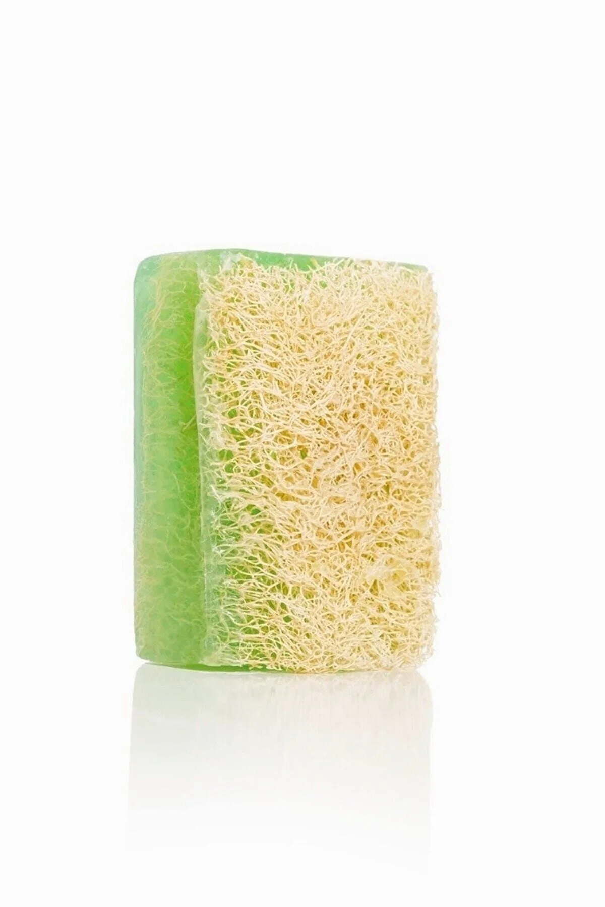 El Yapımı Doğal Kabak Lifli Aloe Vera Sabunu