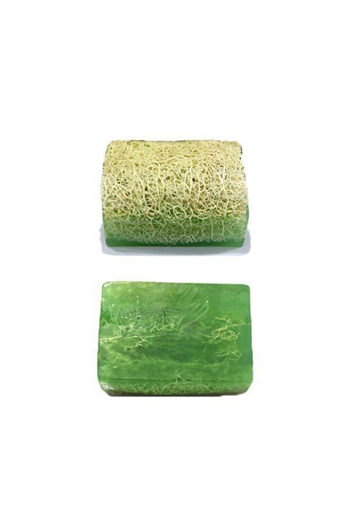 Trendmilano El Yapımı Doğal Kabak Lifli Eşek Sütü Ballı Aloe Vera Sabunu 4'Lü