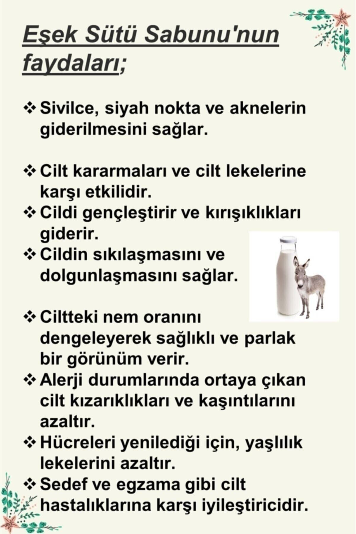 Trendmilano El Yapımı Doğal Kabak Lifli Eşek Sütü Bal& Aloe Vera Sabun 4'Lü S