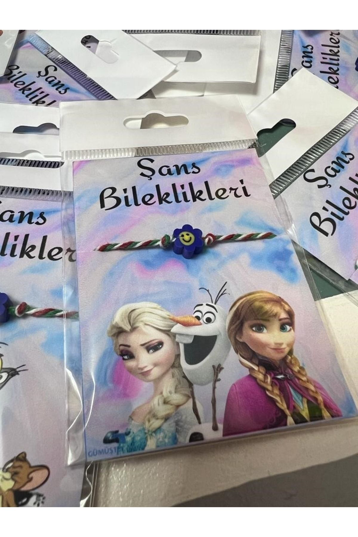 El Yapımı Fimo Karekterli Özel Kartlı Bileklik Sürpriz