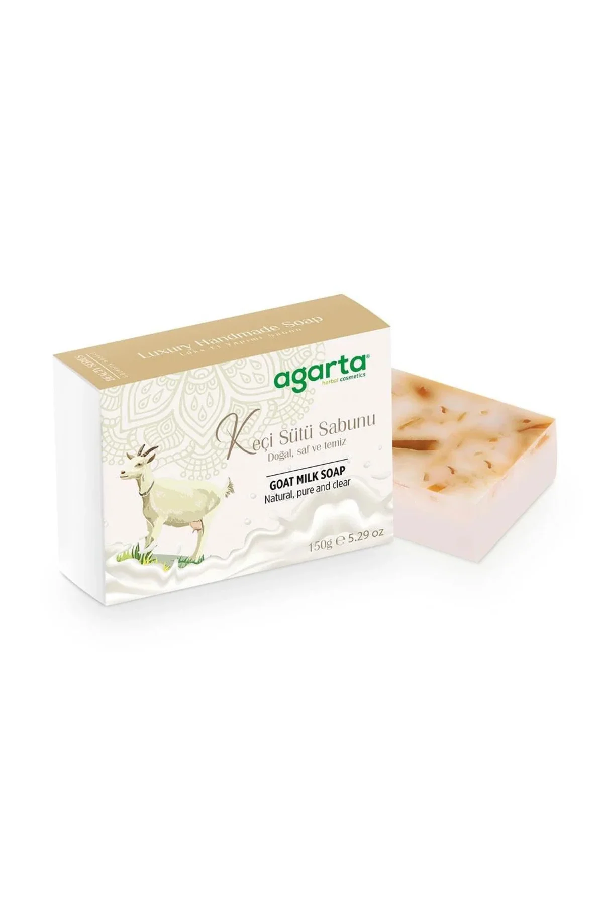 El Yapımı Güzellik Sabunu 150 Gr Keçi Sütü
