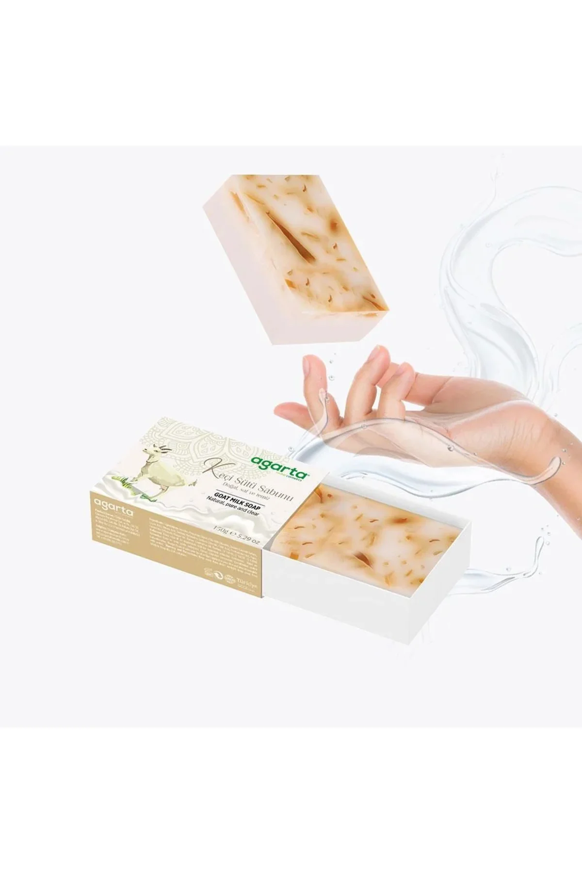 El Yapımı Güzellik Sabunu 150 Gr Keçi Sütü