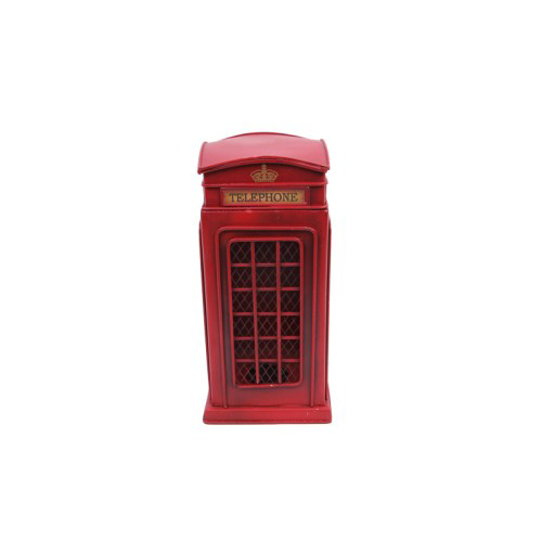 El Yapımı Londra Telefon Kulübesi Kumbara El Yapımı Londra Telefon Kulübesi Kumbara
