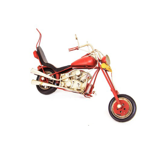 Woody Sofia El Yapımı Metal Motosiklet