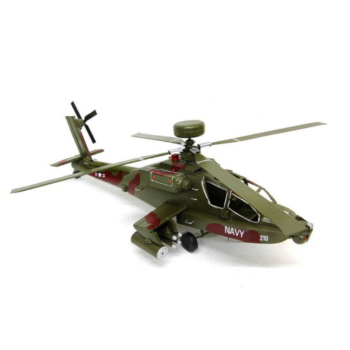 El Yapımı Metal Helikopter Maketi El Yapımı Metal Helikopter Maketi