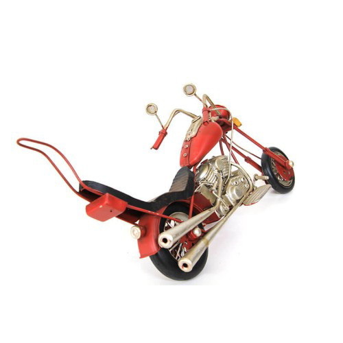 Woody Sofia El Yapımı Metal Motosiklet