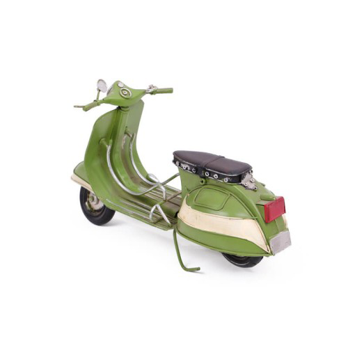 El Yapımı Metal Scooter Motosiklet Maketi El Yapımı Metal Scooter Motosiklet Maketi