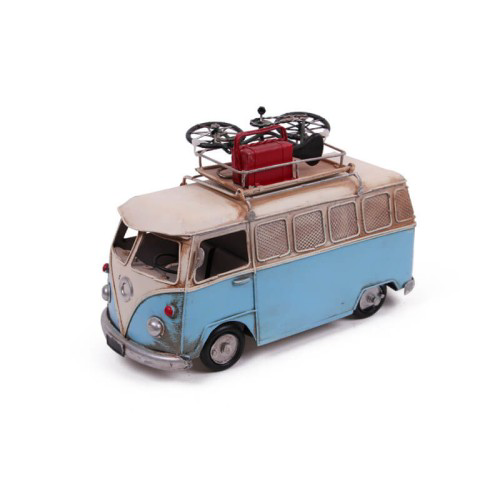 Woody Sofia El Yapımı Minibüs Çerçeveli Kumbara