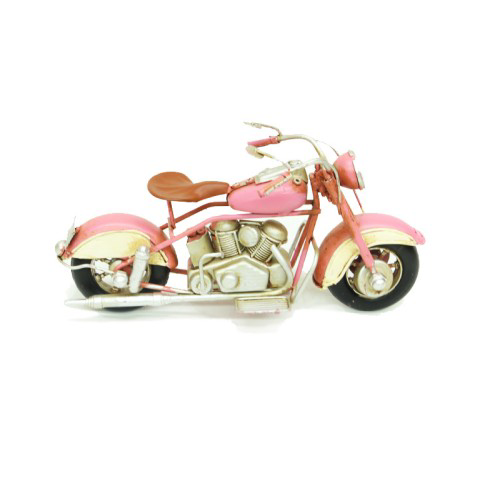 El Yapımı Pembe Motosiklet El Yapımı Pembe Motosiklet