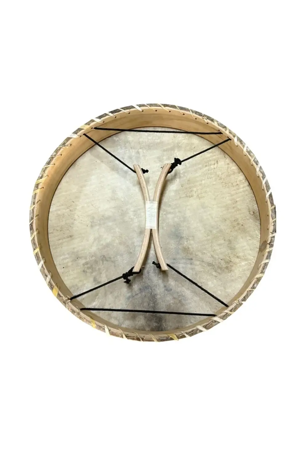 El Yapımı Şaman Davulu – Özel Desenli & Kılıf ve Tokmak Dahil