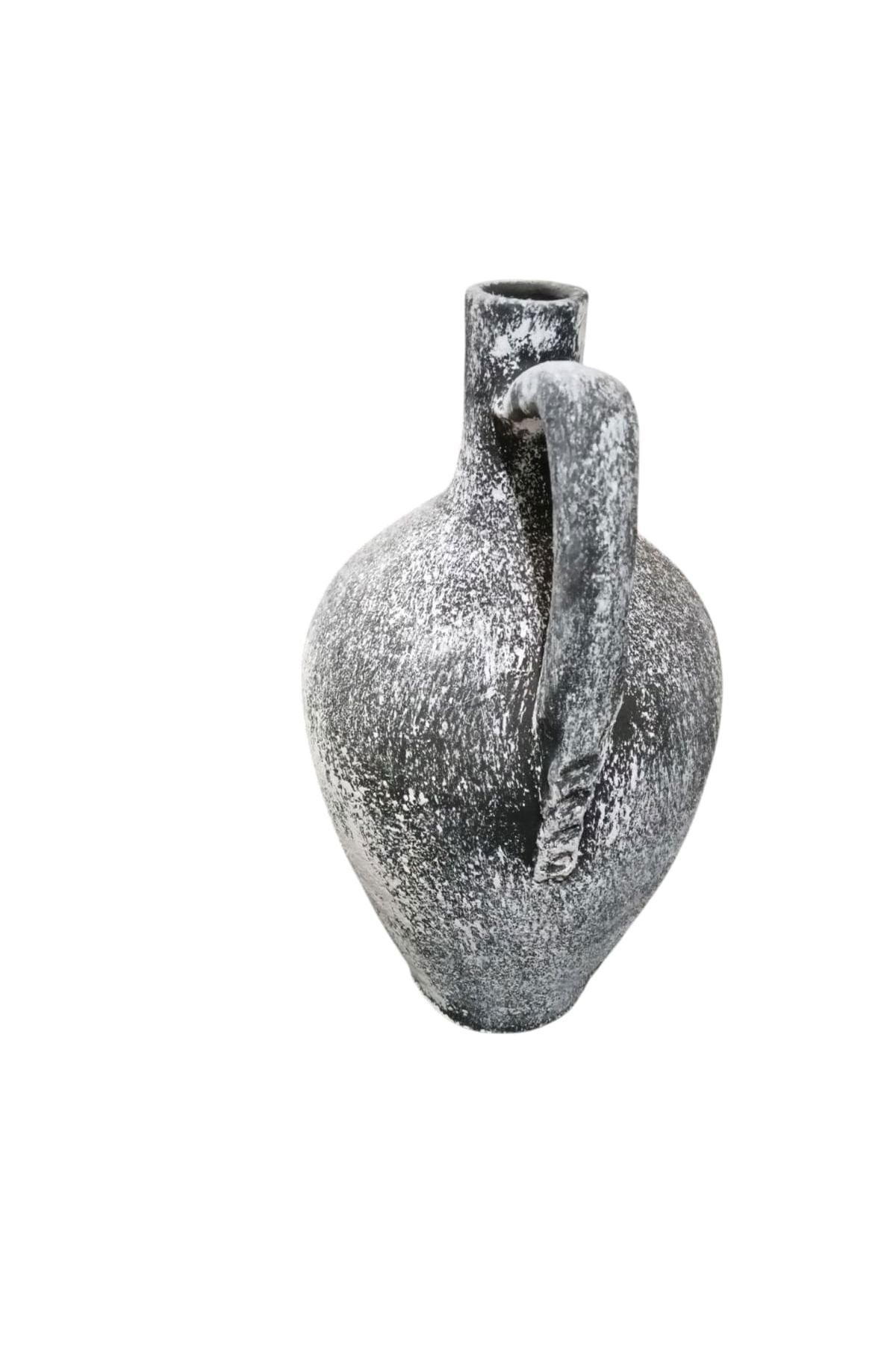 EL YAPIMI TOPRAK VAZO SAKSI