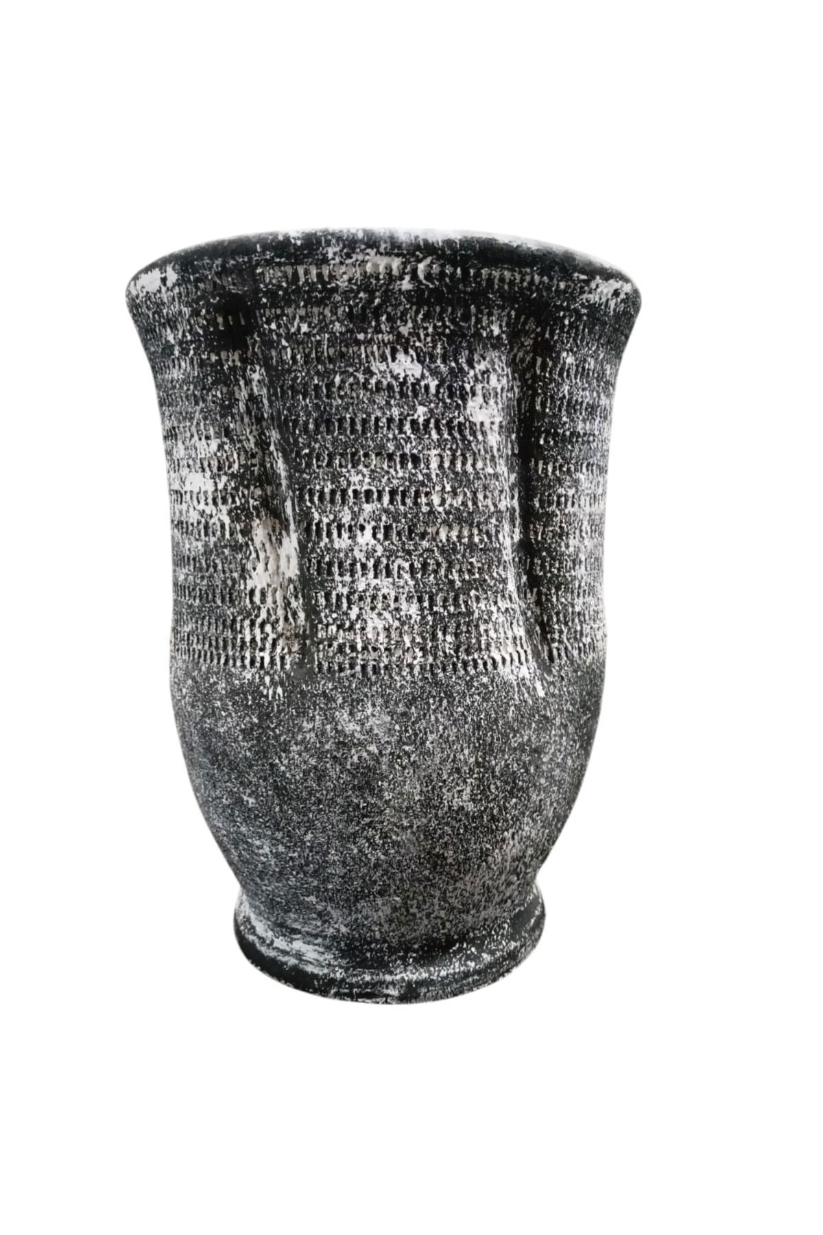 EL YAPIMI TOPRAK VAZO SAKSI