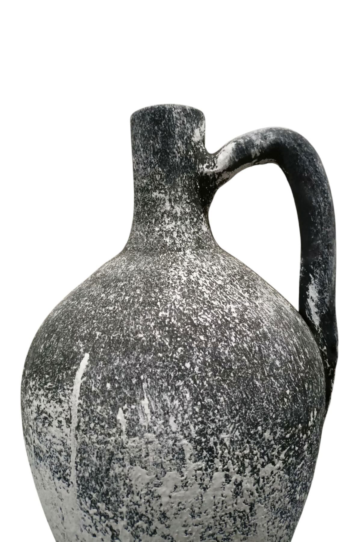 EL YAPIMI TOPRAK VAZO SAKSI