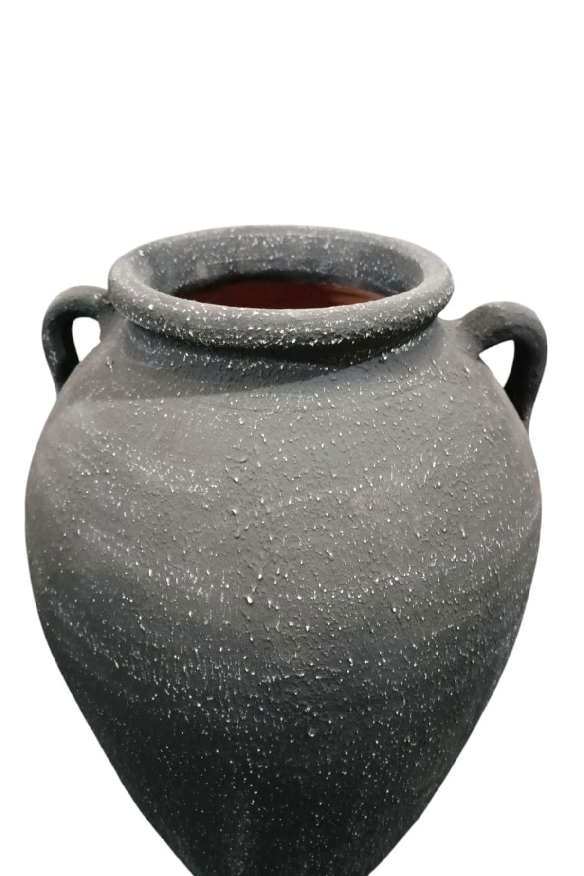 EL YAPIMI TOPRAK VAZO SAKSI