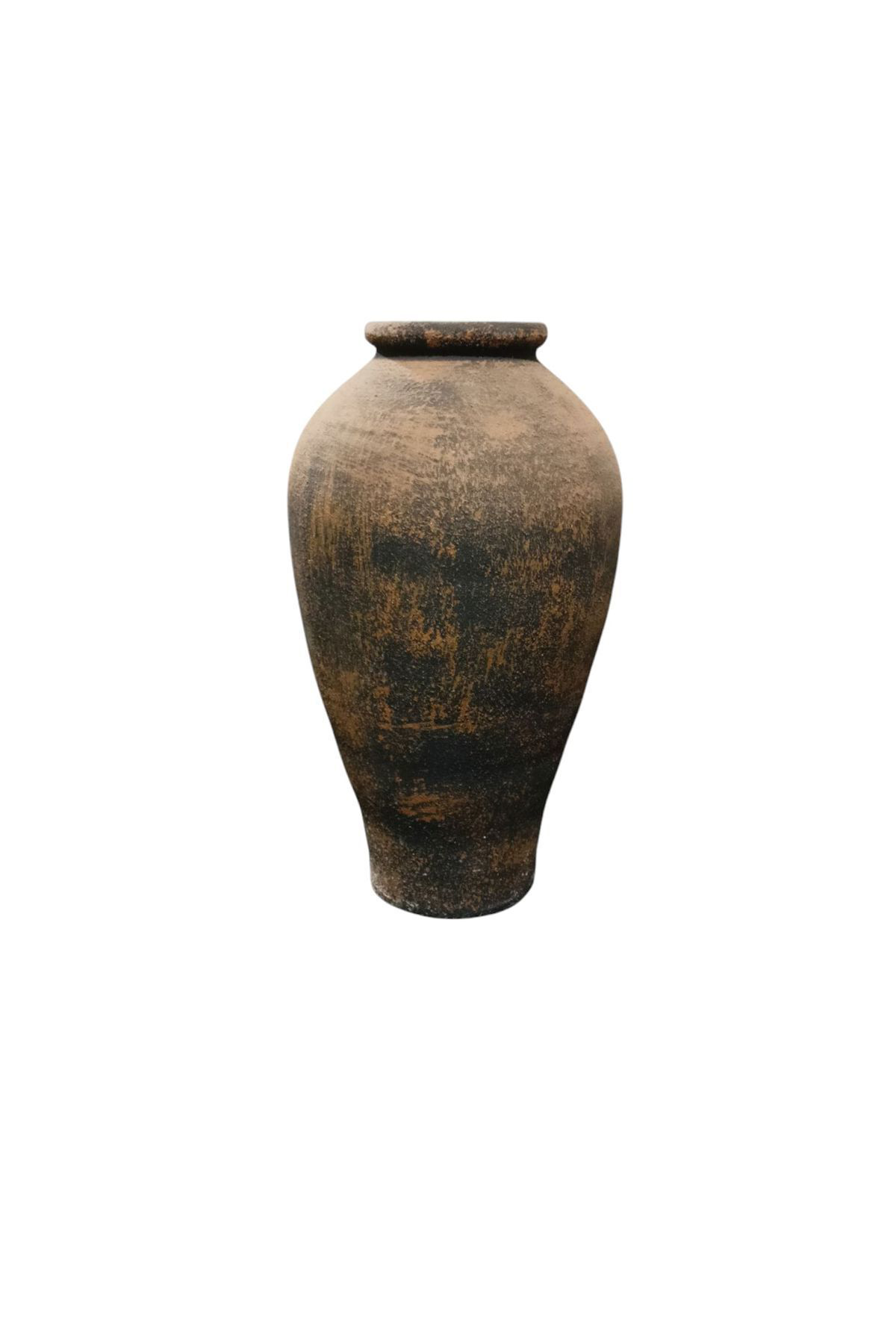 EL YAPIMI TOPRAK VAZO SAKSI