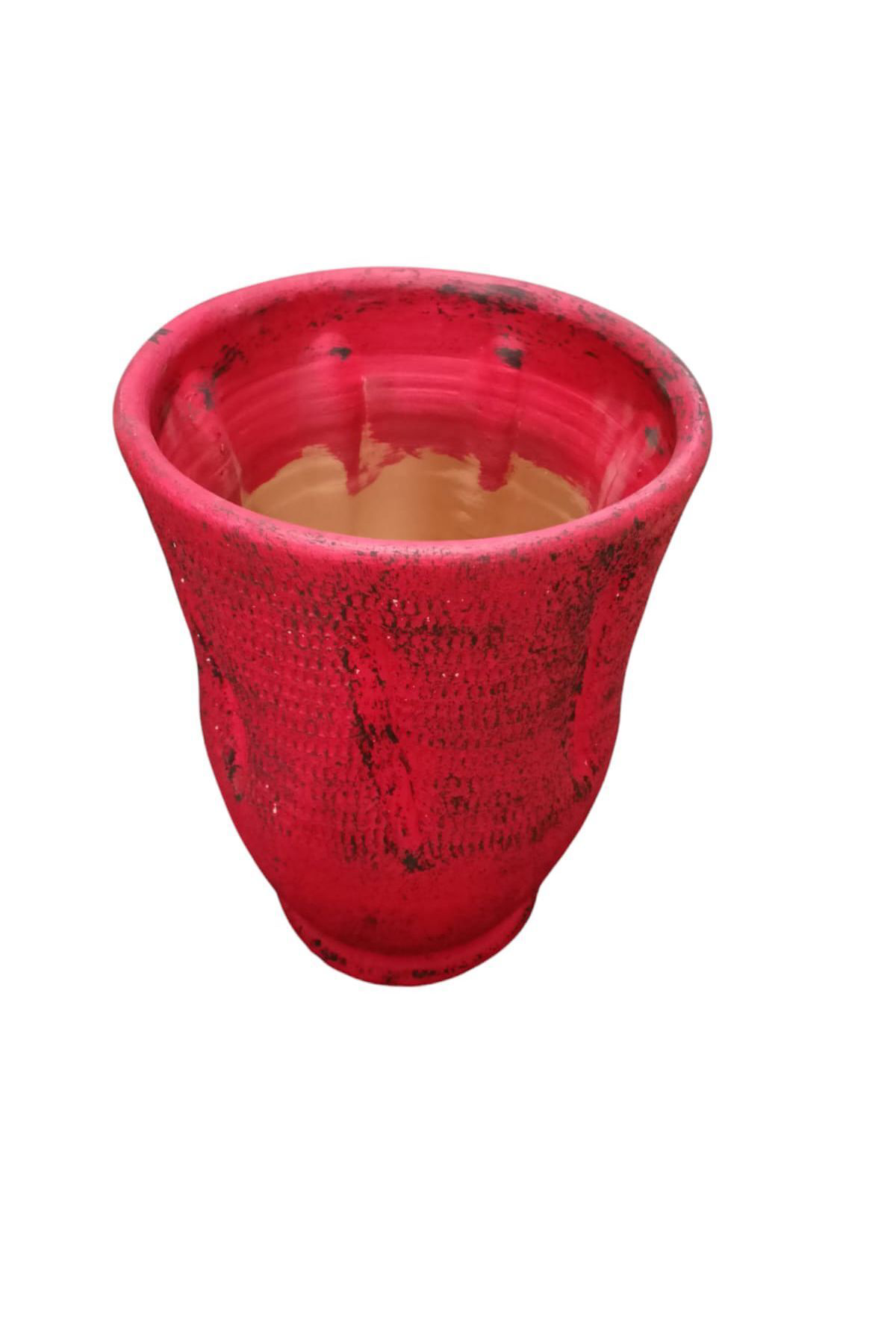 EL YAPIMI TOPRAK VAZO SAKSI