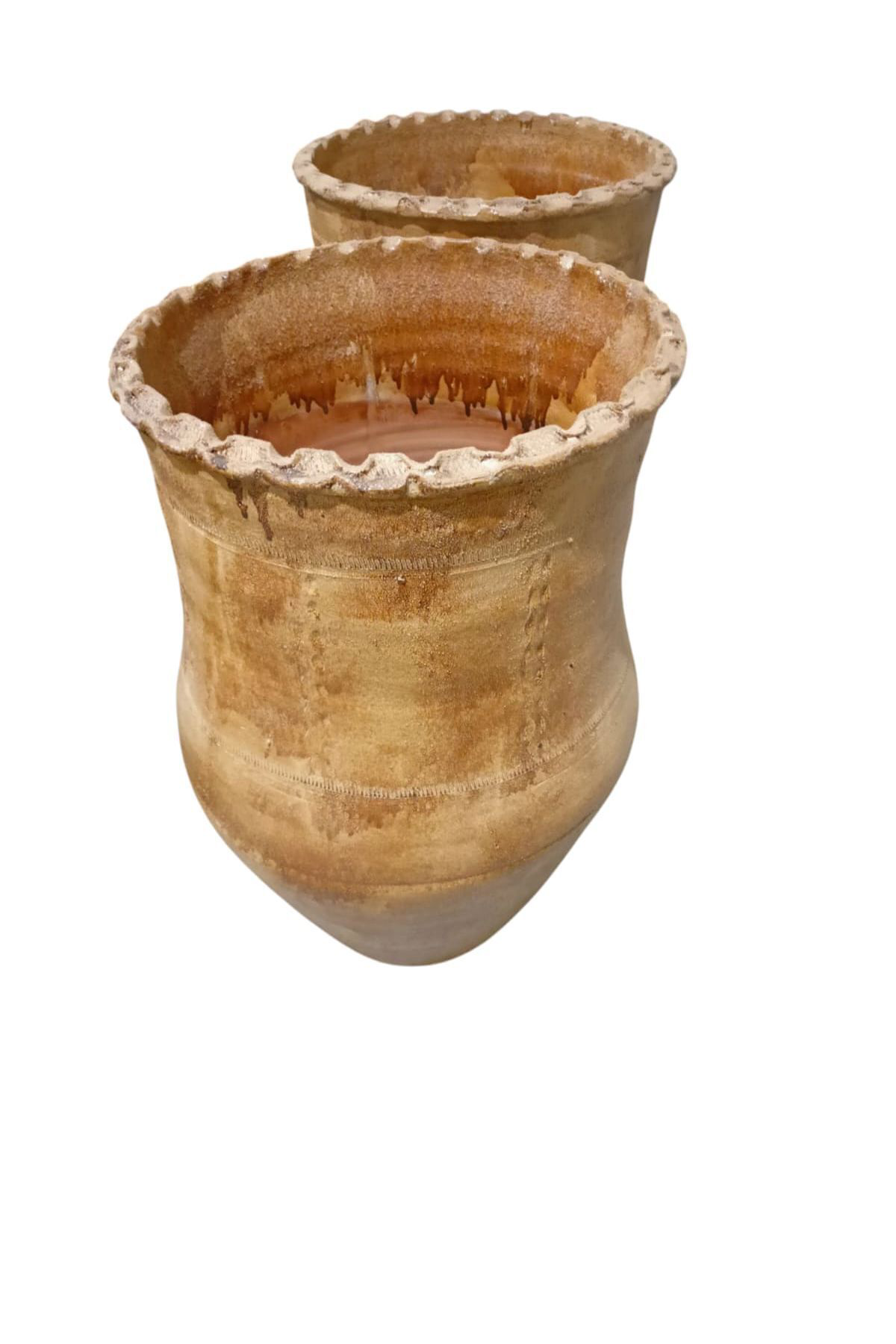 EL YAPIMI TOPRAK VAZO SAKSI