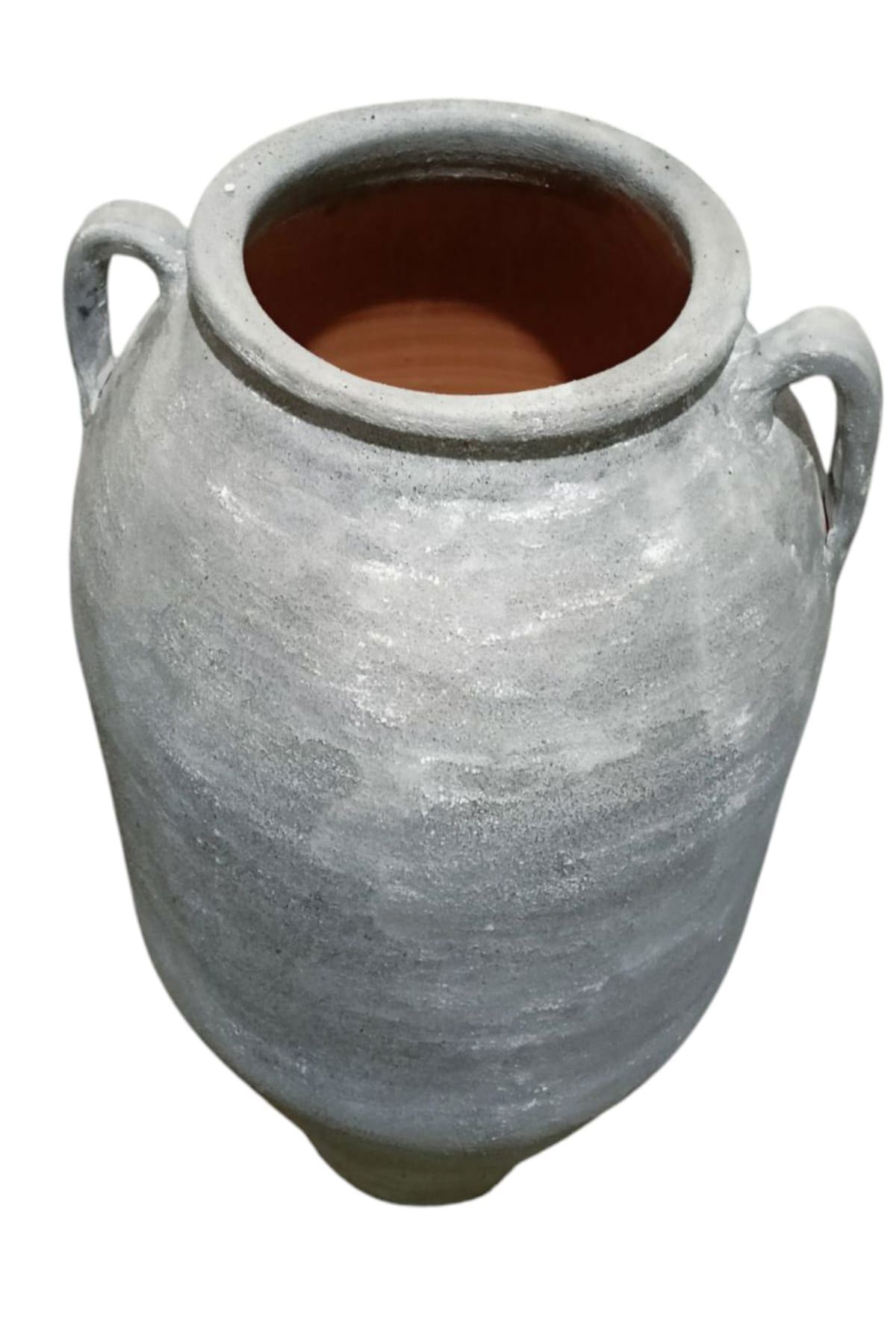 EL YAPIMI TOPRAK VAZO SAKSI