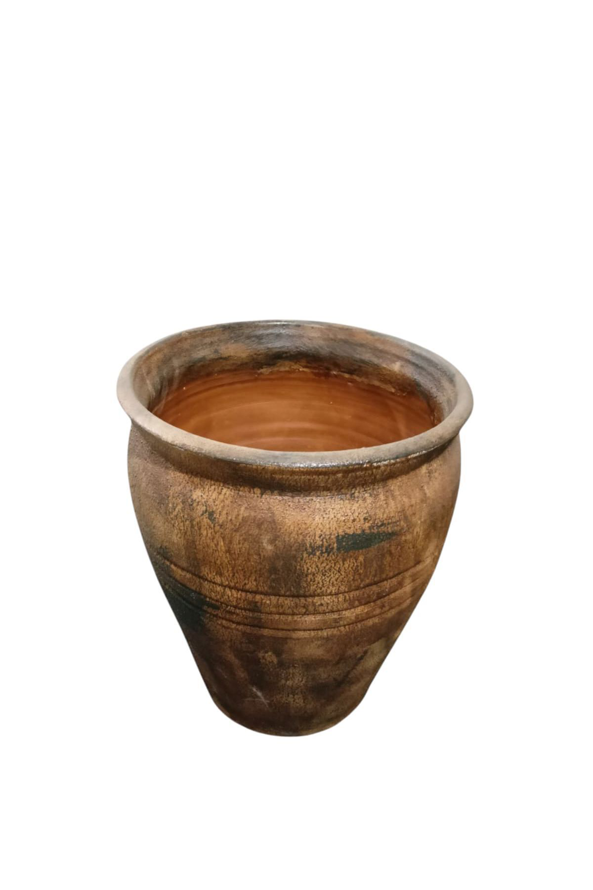 EL YAPIMI TOPRAK VAZO SAKSI