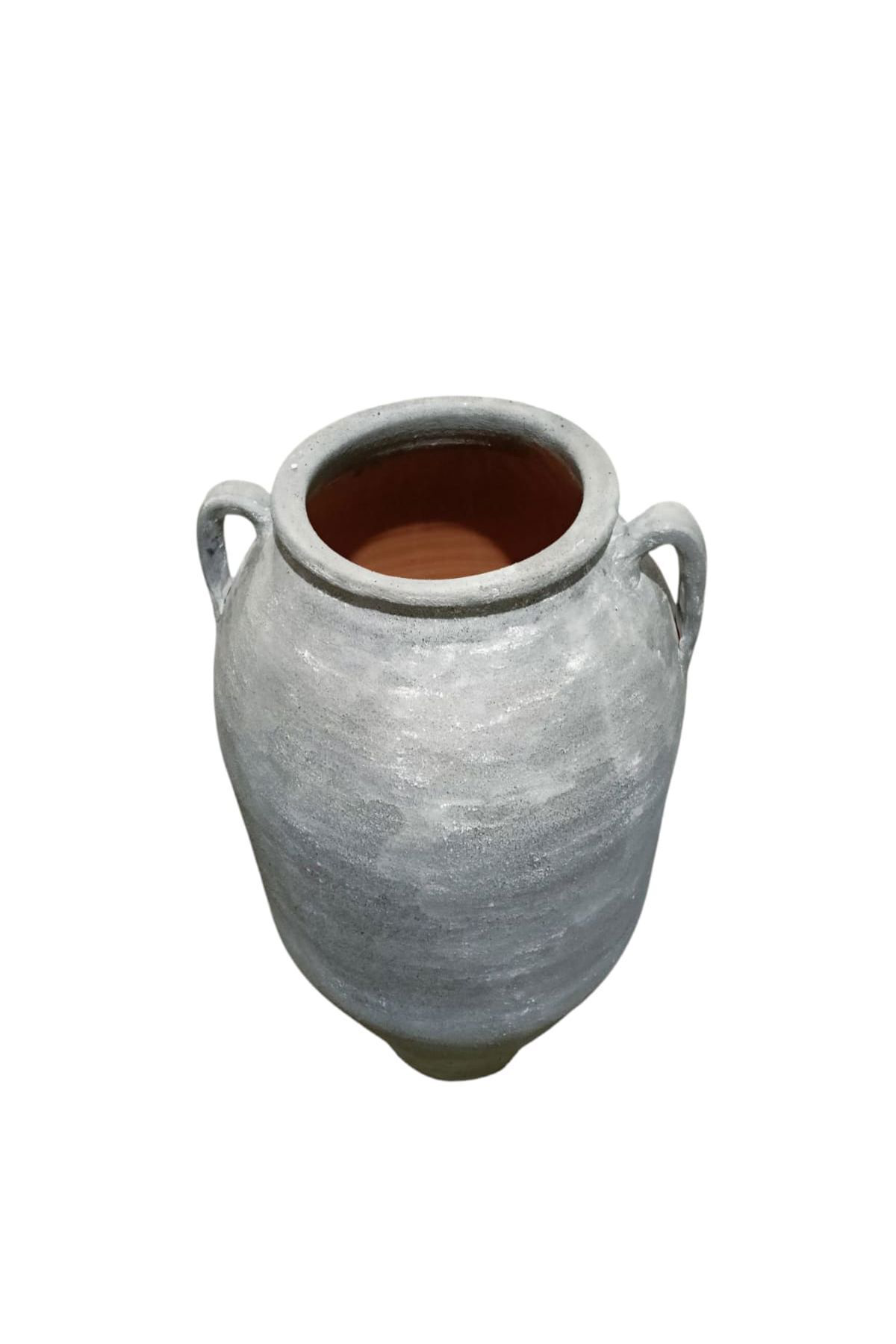 EL YAPIMI TOPRAK VAZO SAKSI