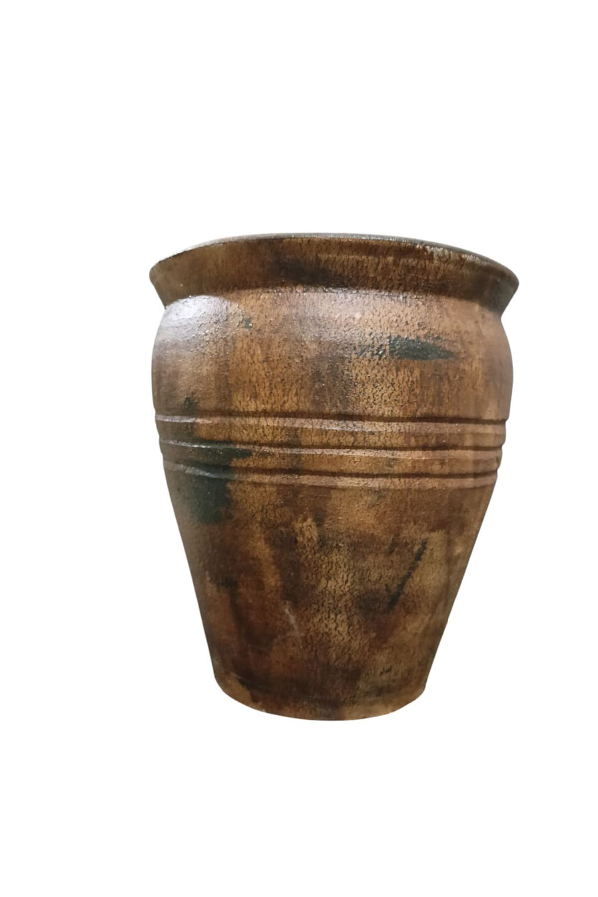 EL YAPIMI TOPRAK VAZO SAKSI