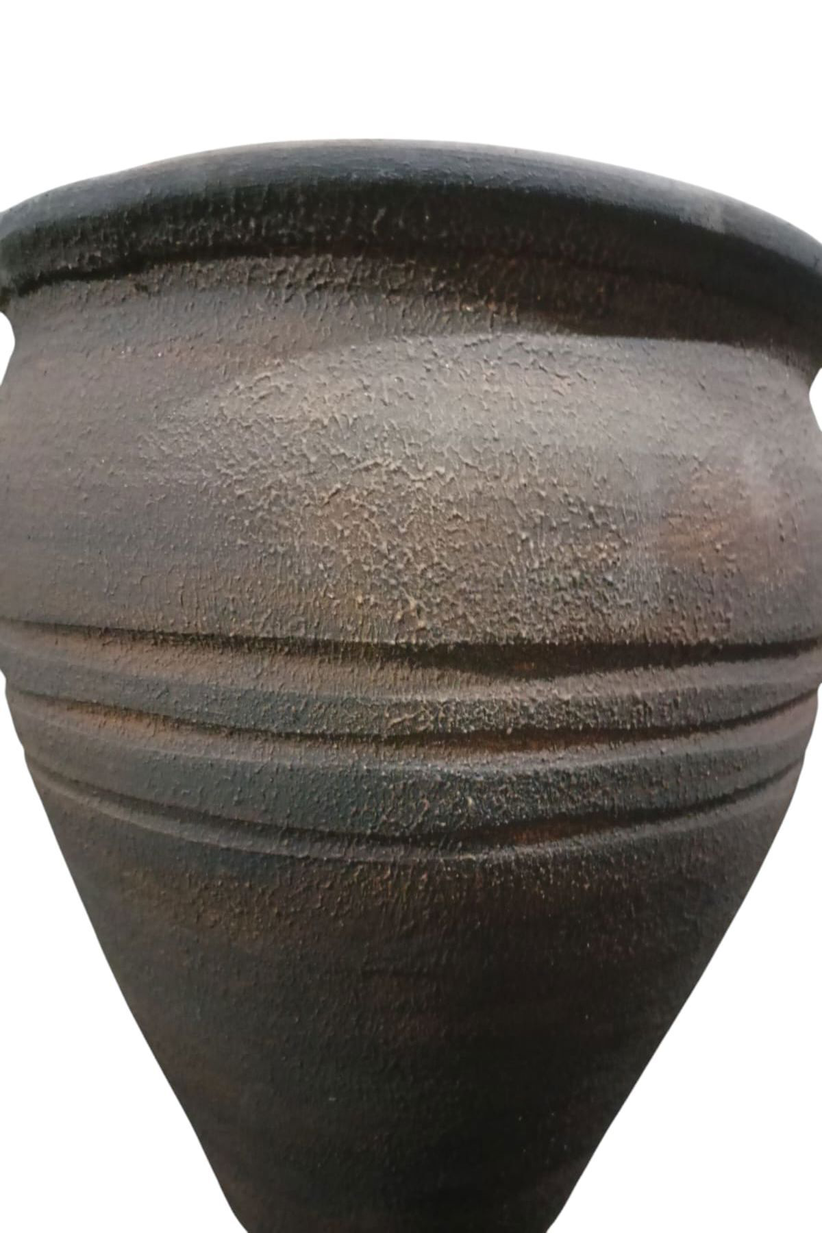 EL YAPIMI TOPRAK VAZO SAKSI