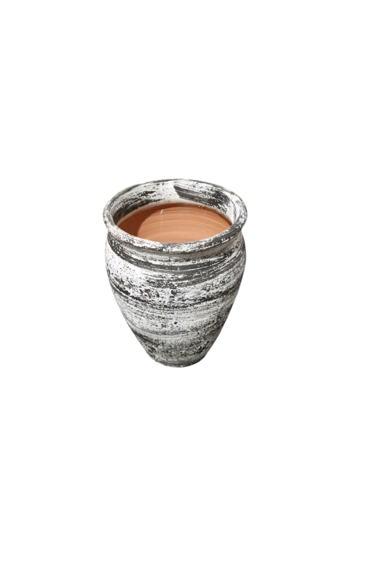 EL YAPIMI TOPRAK VAZO SAKSI