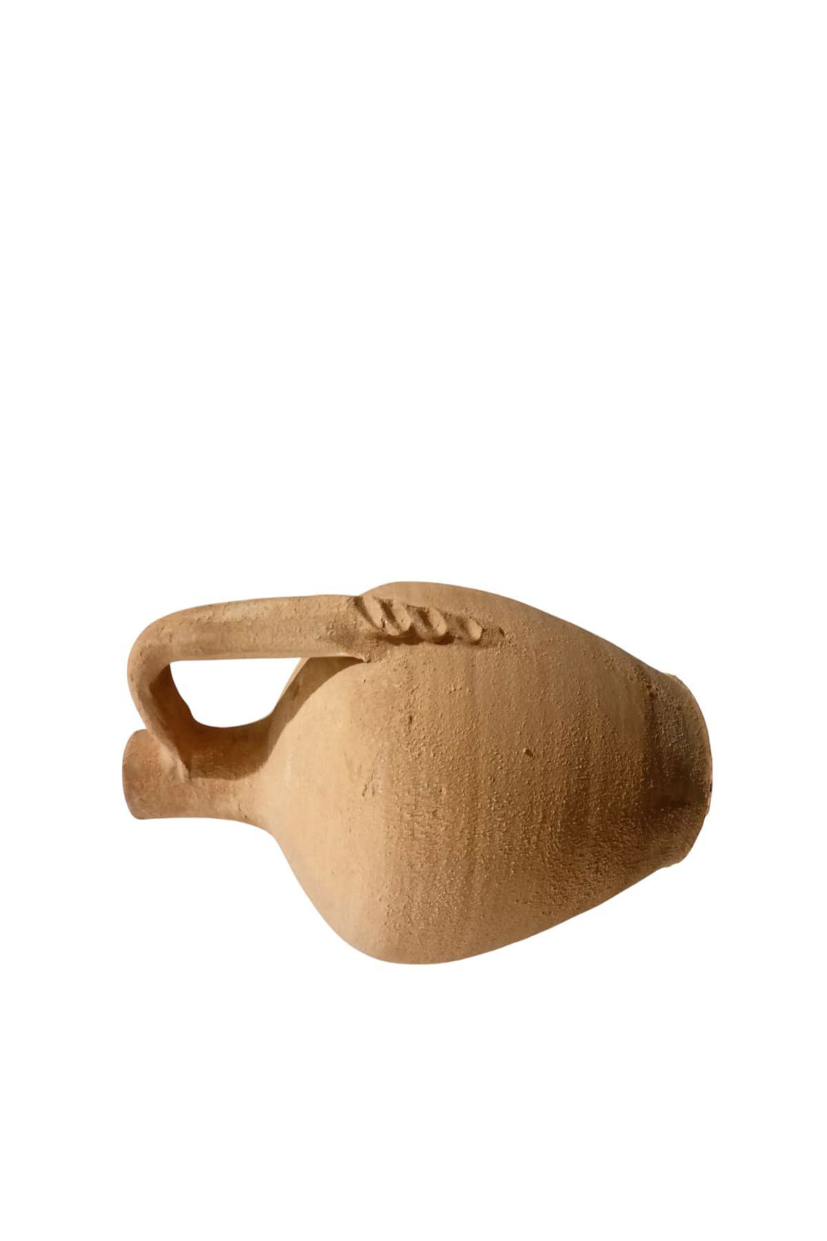 EL YAPIMI TOPRAK VAZO SAKSI