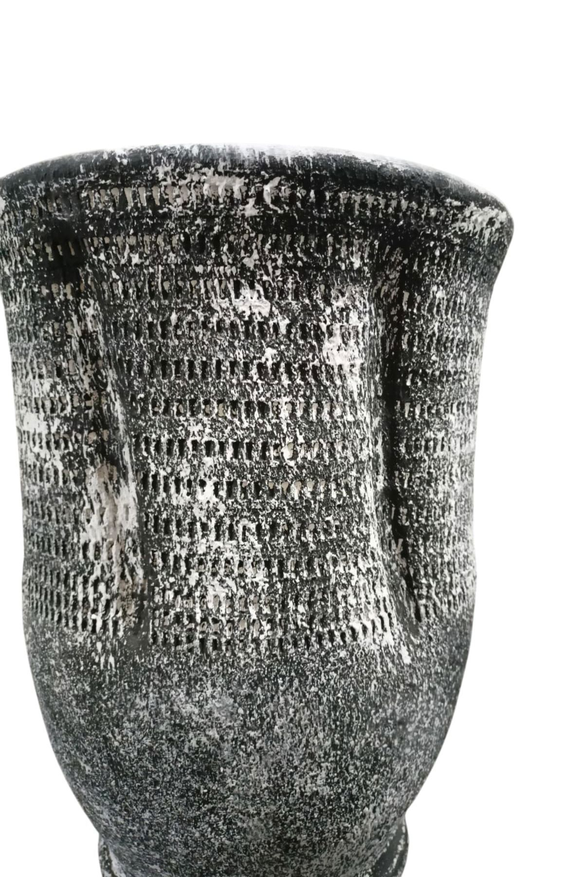 EL YAPIMI TOPRAK VAZO SAKSI