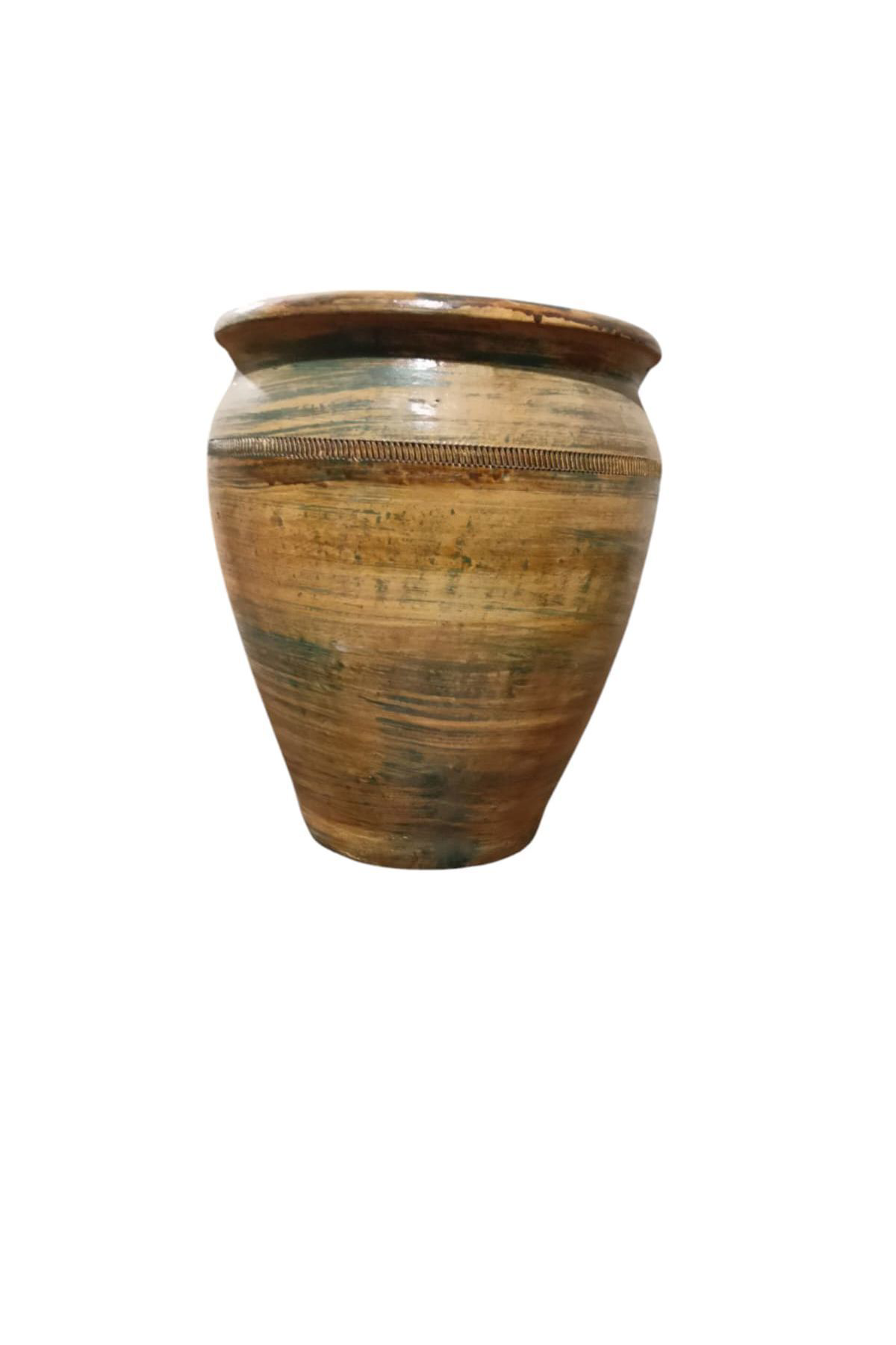 EL YAPIMI TOPRAK VAZO SAKSI