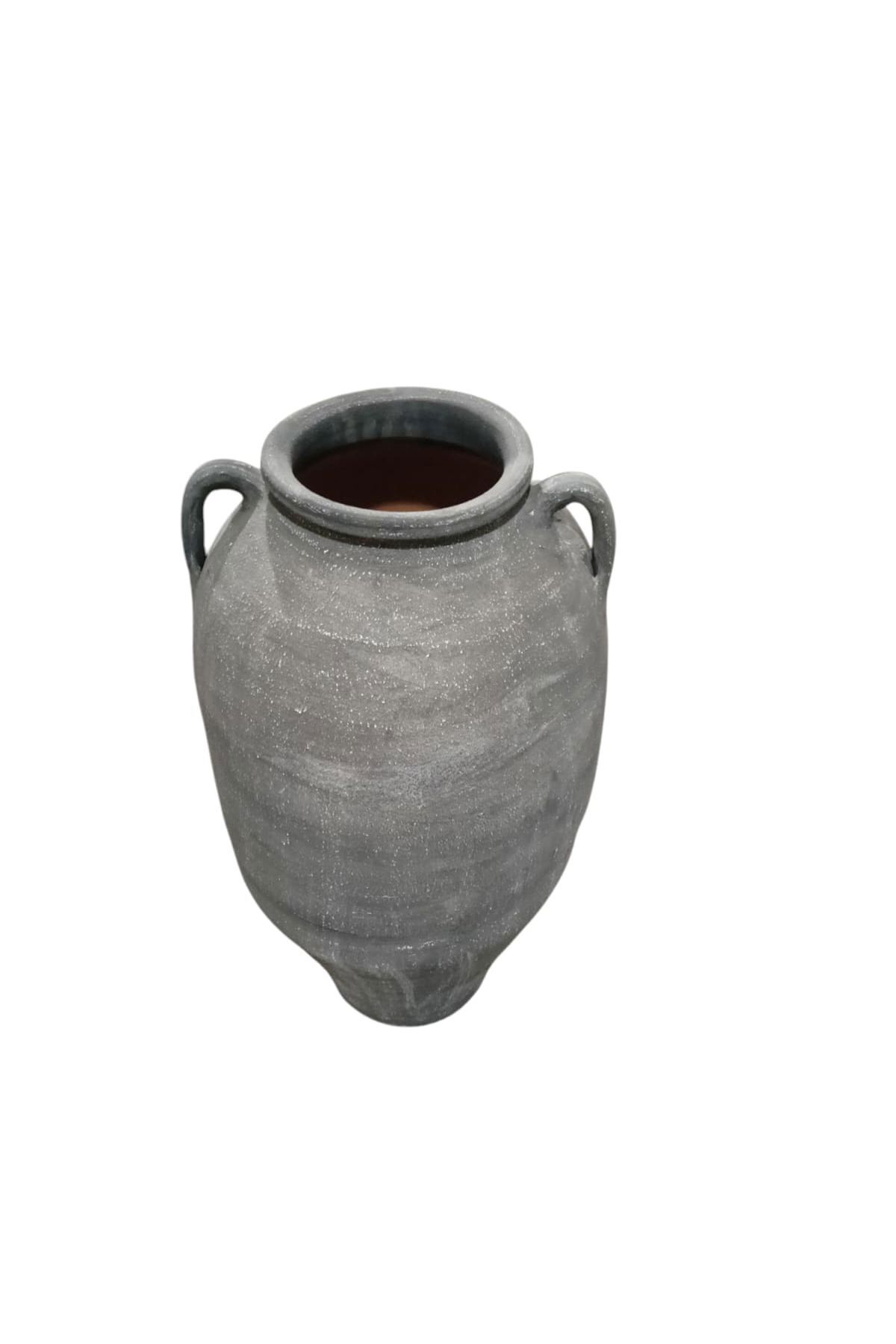 EL YAPIMI TOPRAK VAZO SAKSI