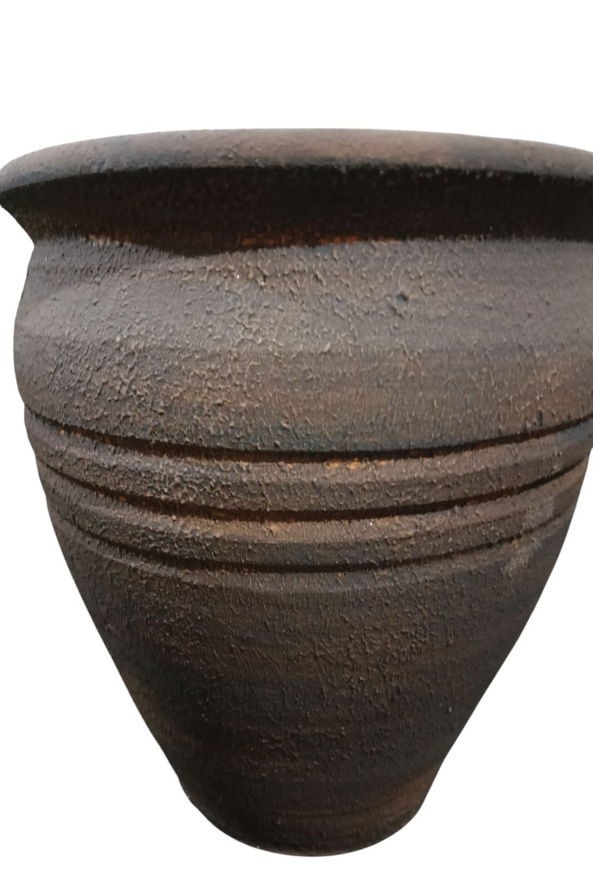 EL YAPIMI TOPRAK VAZO SAKSI