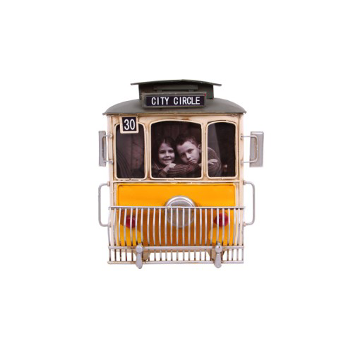 El Yapımı Tramvay Fotoğraf Çerçevesi El Yapımı Tramvay Fotoğraf Çerçevesi