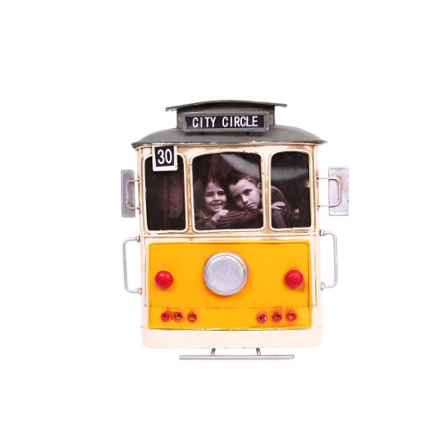 El Yapımı Tramvay Fotoğraf Çerçevesi El Yapımı Tramvay Fotoğraf Çerçevesi