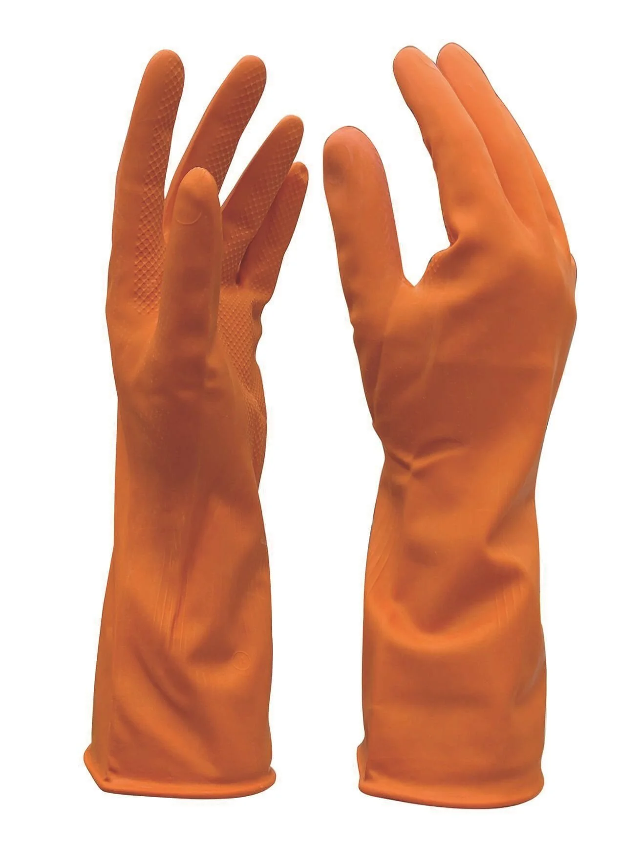 EL440   Bay-El Usta İşi Kauçuk Eldiven (XL) - Turuncu
