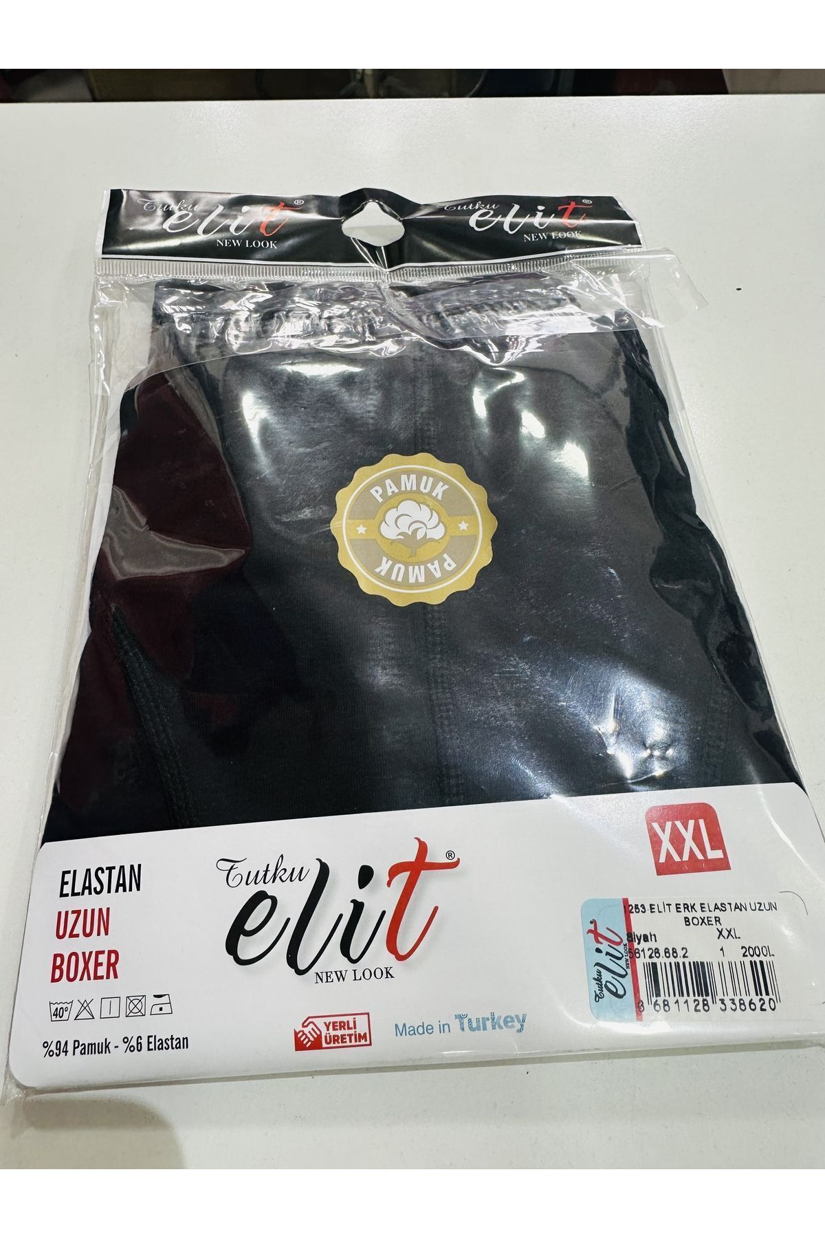 elastan uzun boxer 3lü