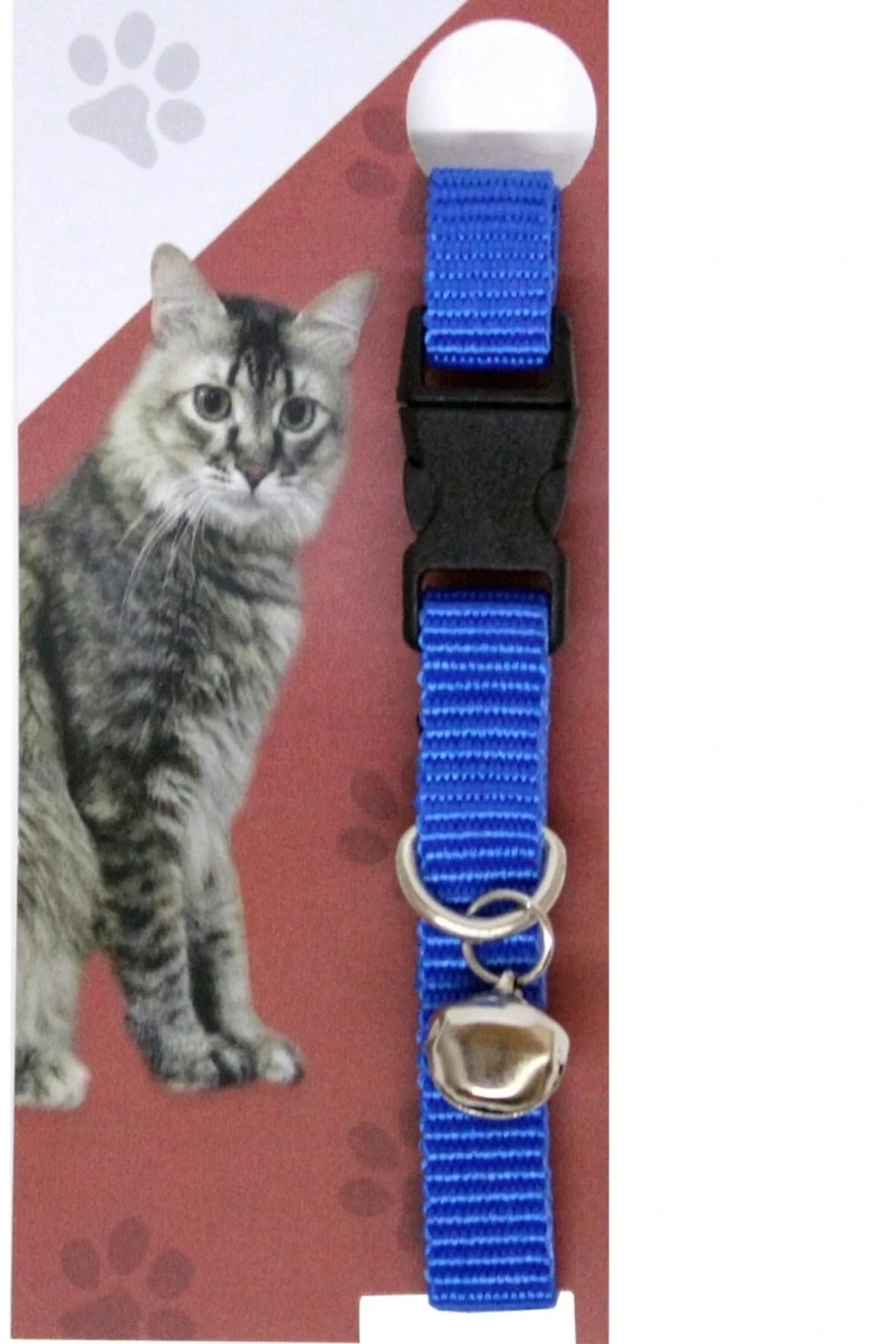 Elastik Ayarlanabilir Çıngıraklı Kedi Tasması - Görsel 2