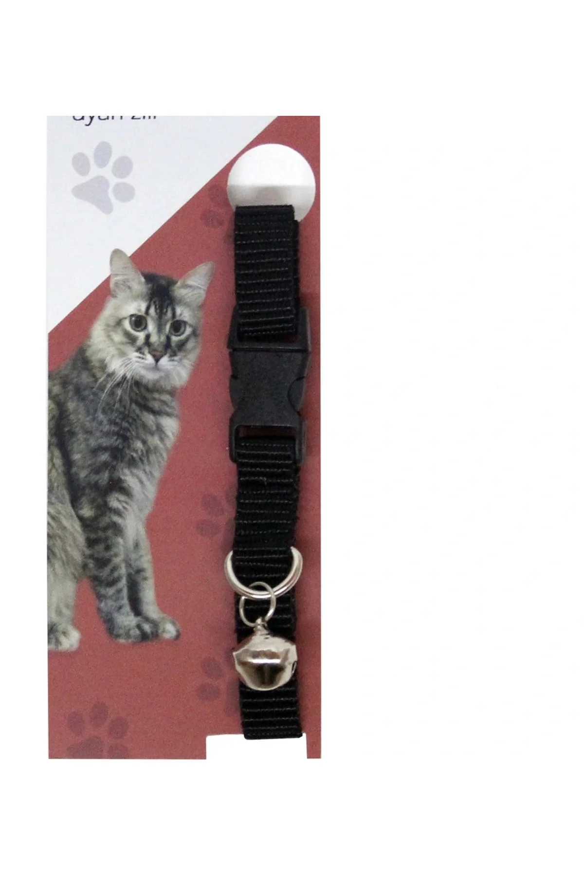 Elastik Ayarlanabilir Çıngıraklı Kedi Tasması - Görsel 3