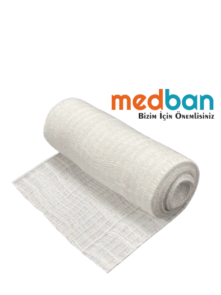 Elastik Bandaj 10 cm x 150 cm - Sargı Bandajı, Yeniden Kullanılabilir Pamuklu Bandaj