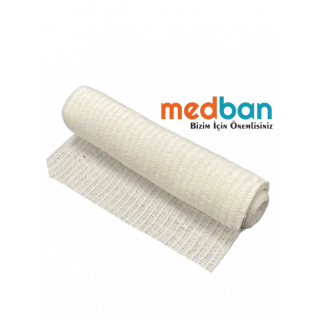 Elastik Bandaj - %200 Elastikiyet, 15x150 cm Pamuk Gipe Bandaj