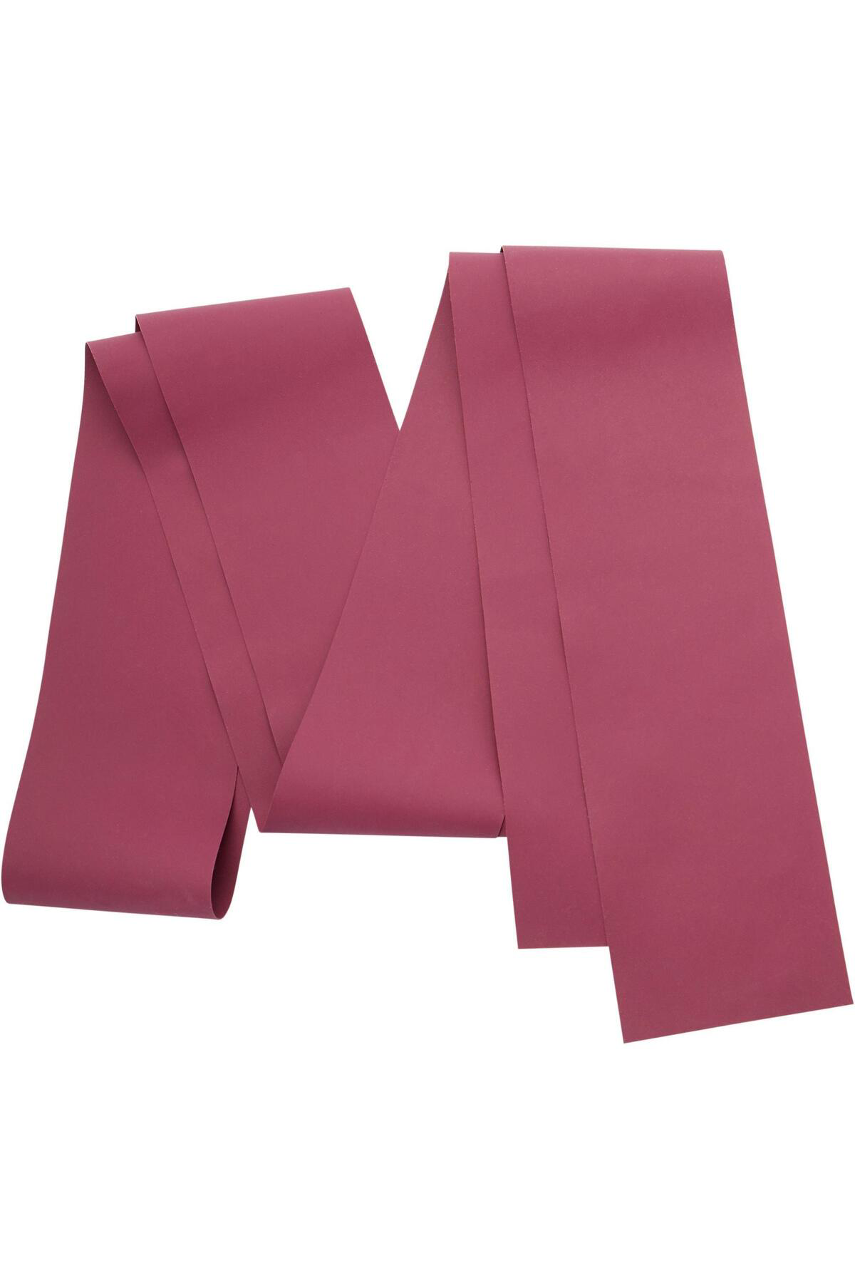 Elastik Pilates Bandı 3 Kg - Bordo - Orta Seviye