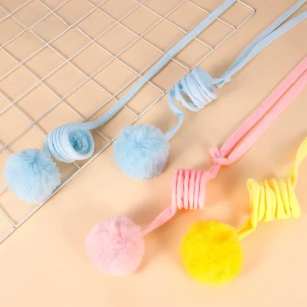 Elastik Yaylı Asılabilir Peluş Oyuncak - Yumuşak ve Hareketli Tas