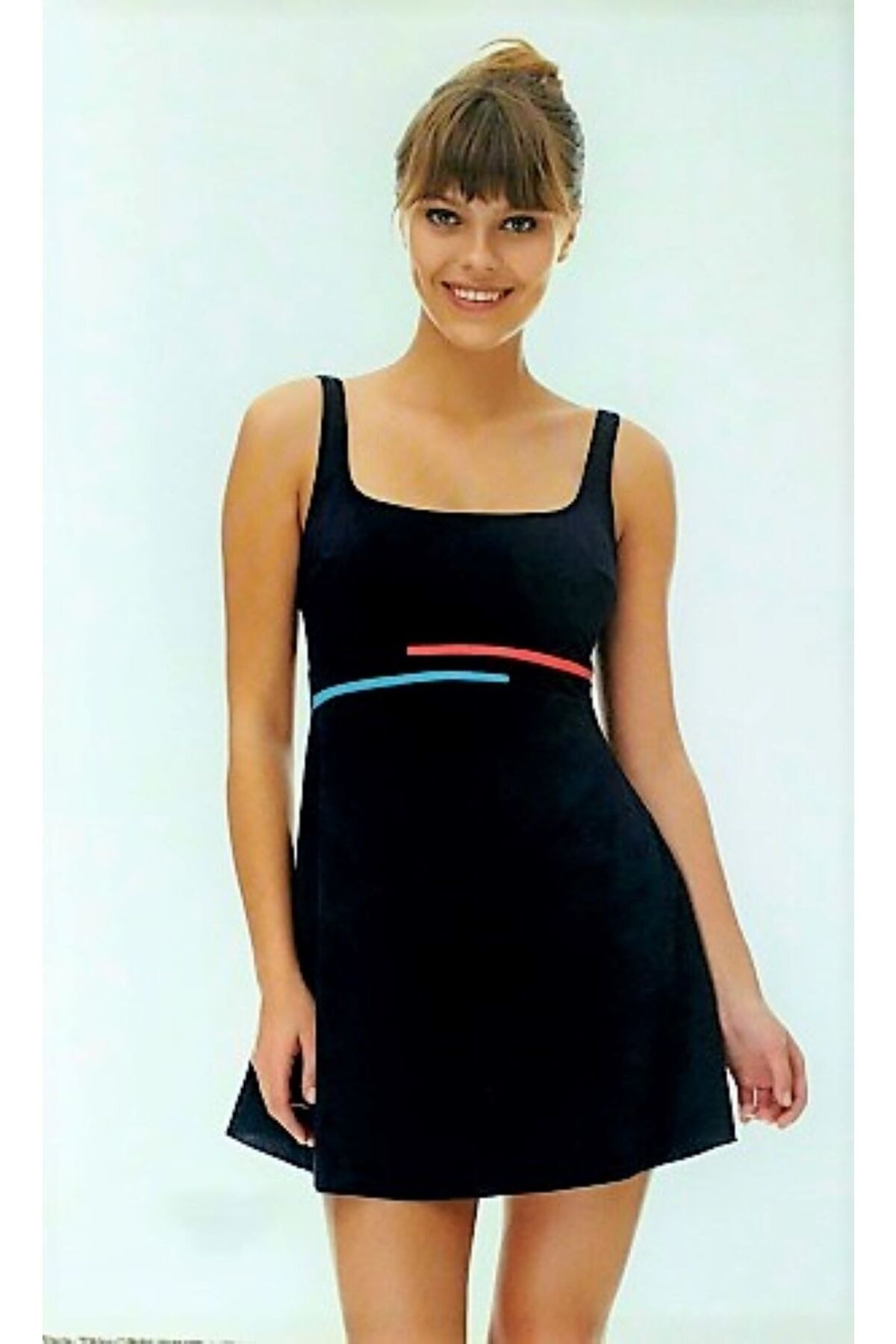 Sunsurf Elbise Mayo Siyah