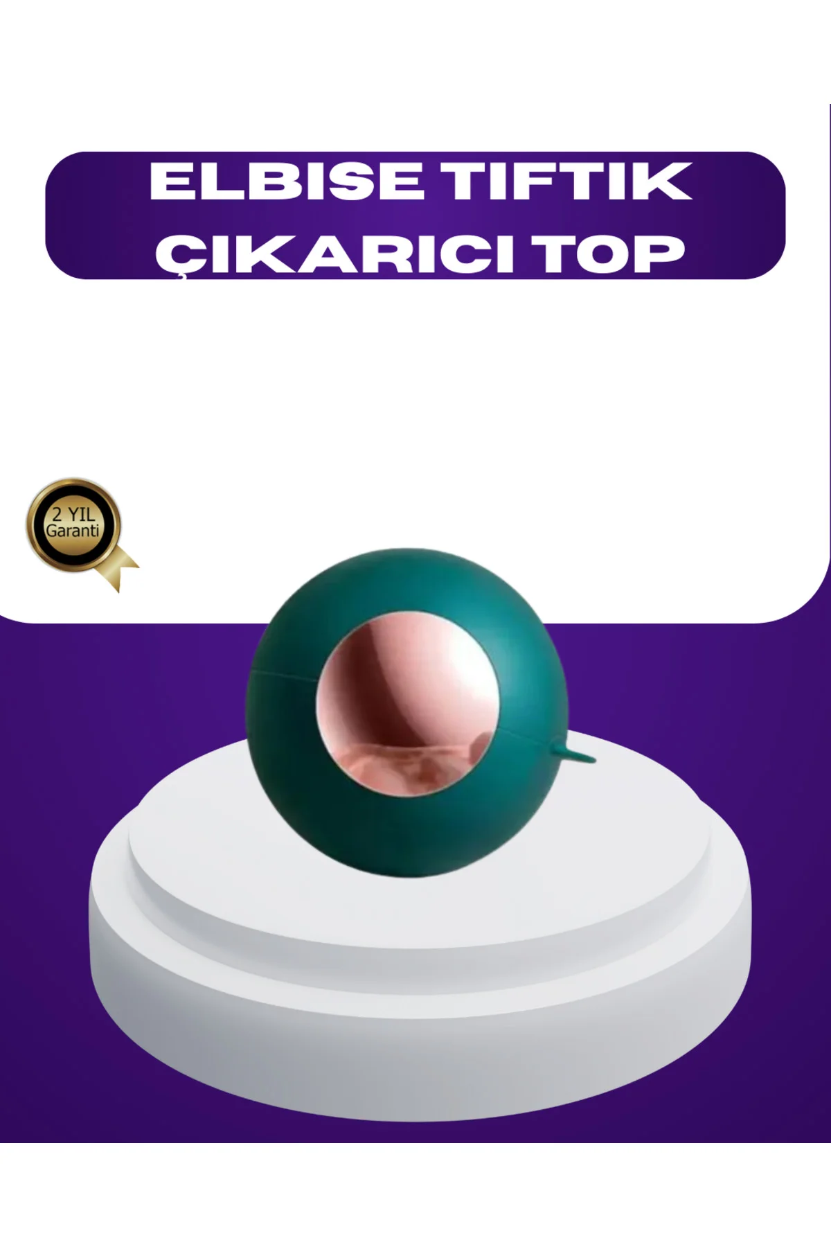 Elbise Tiftik Çıkarıcı Top – Yeniden Kullanılabilir ve Yıkanabili