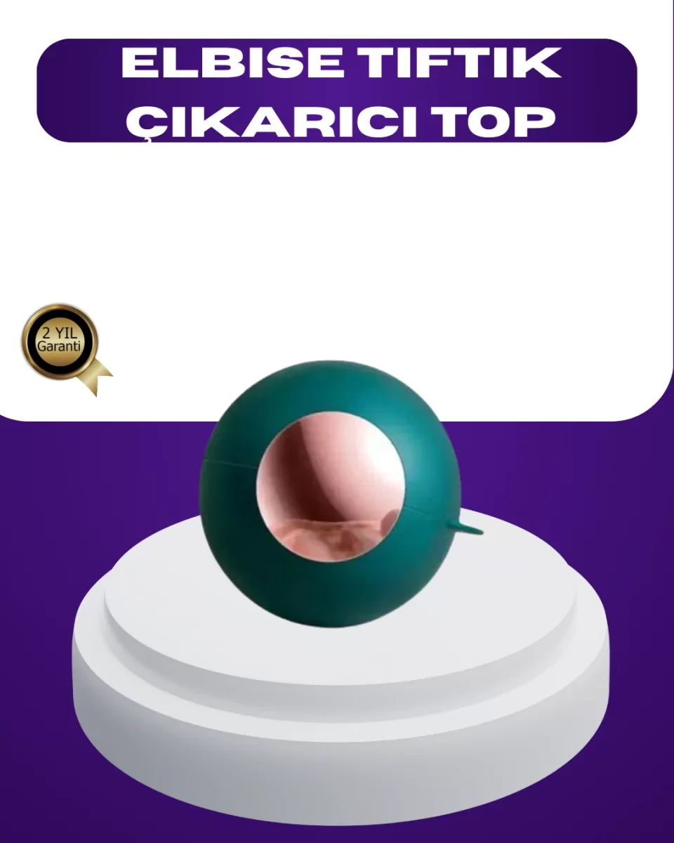 Elbise Tiftik Çıkarıcı Top – Yeniden Kullanılabilir ve Yıkanabili