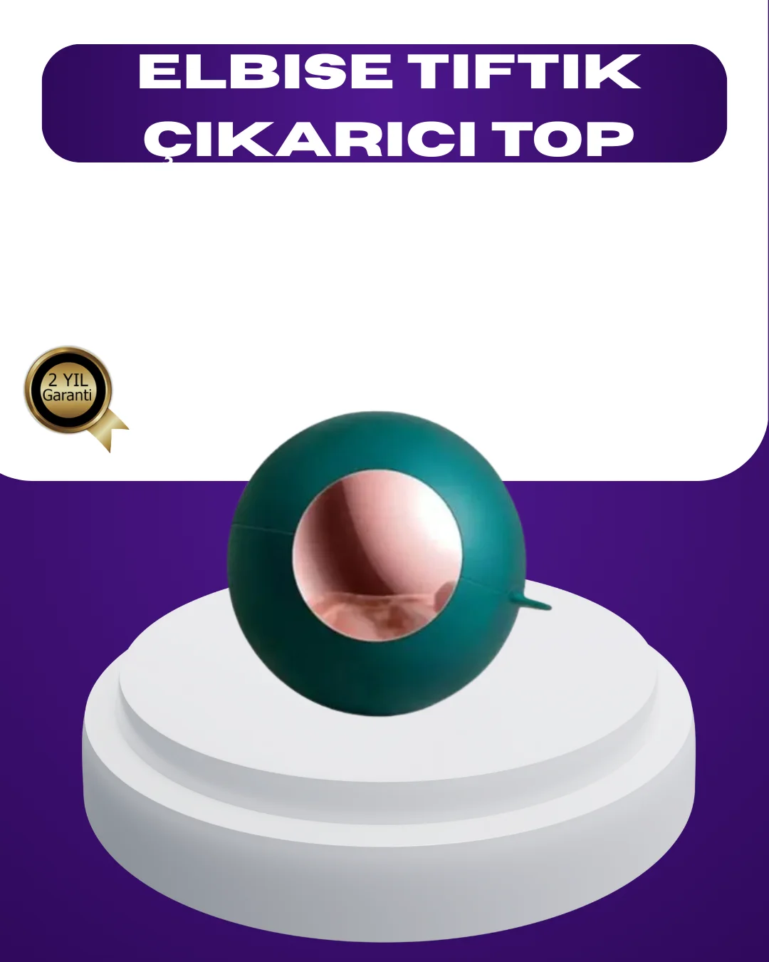 Elbise Tiftik Çıkarıcı Top – Yeniden Kullanılabilir ve Yıkanabili