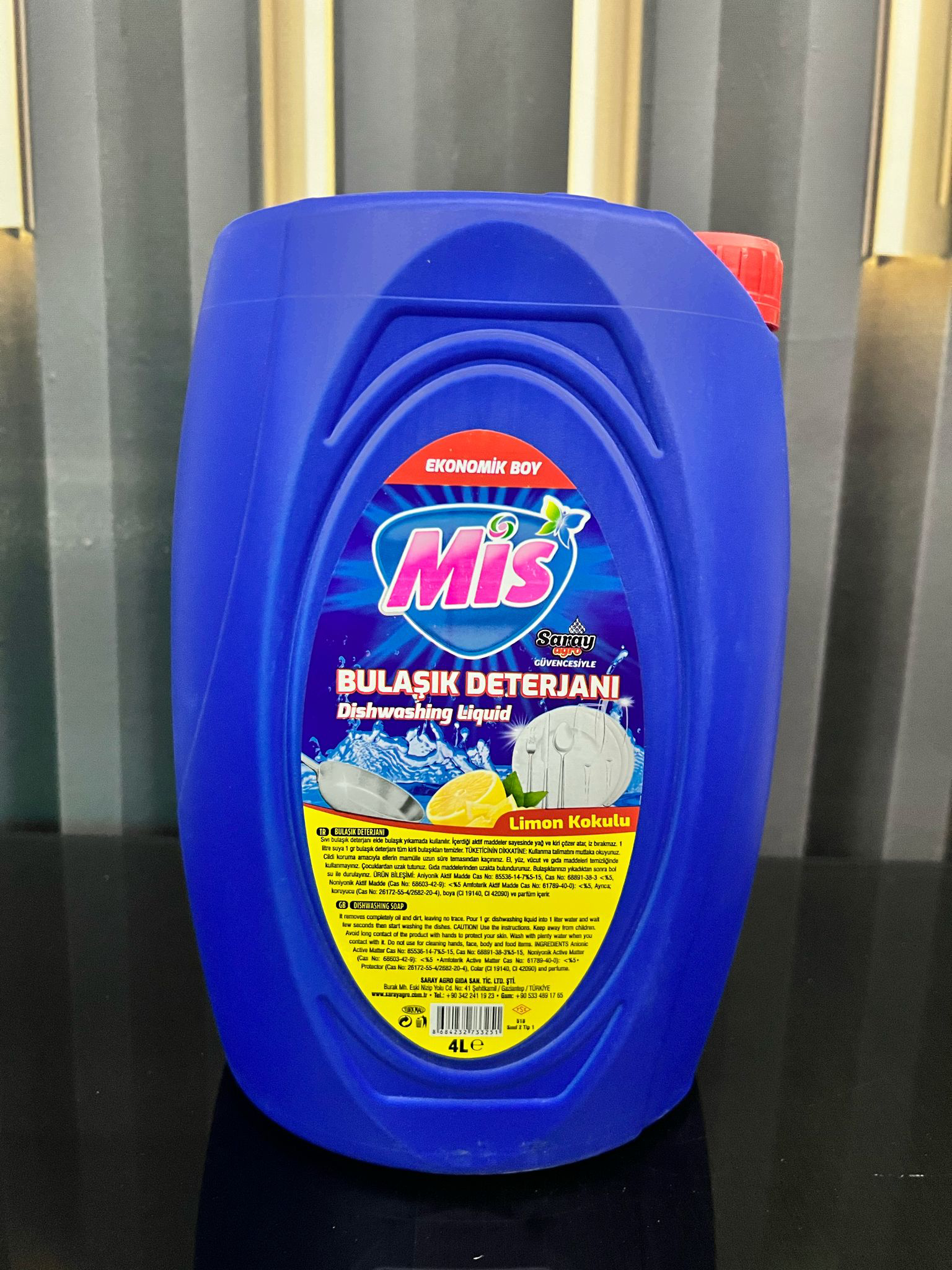 Mis Elde Bulaşik Detarjani 4 L Limon Kokulu 