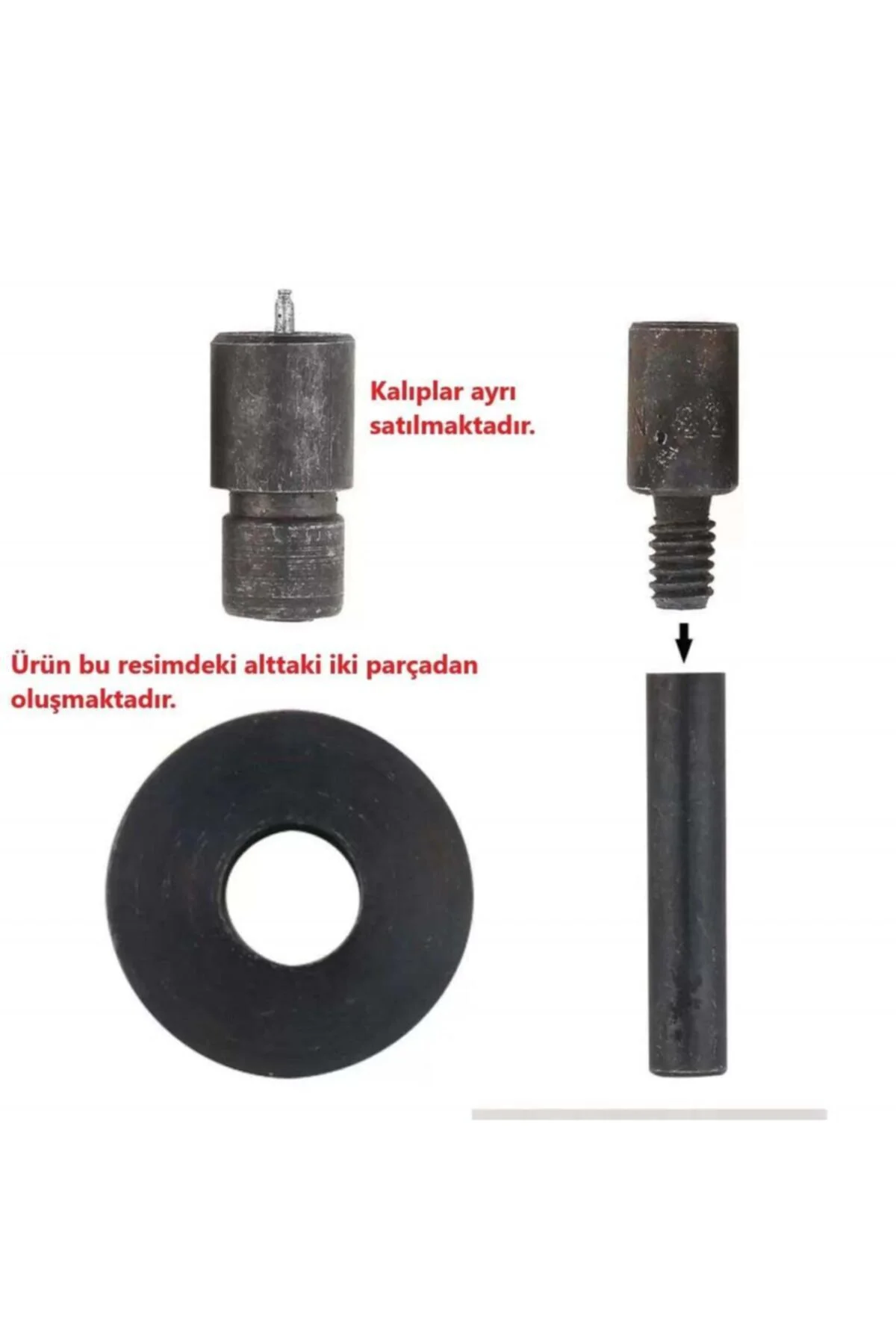 Elde Vurma Kalıp Aleti - Çıtçıt Inci Kuşgözü Kalıp Aparatı