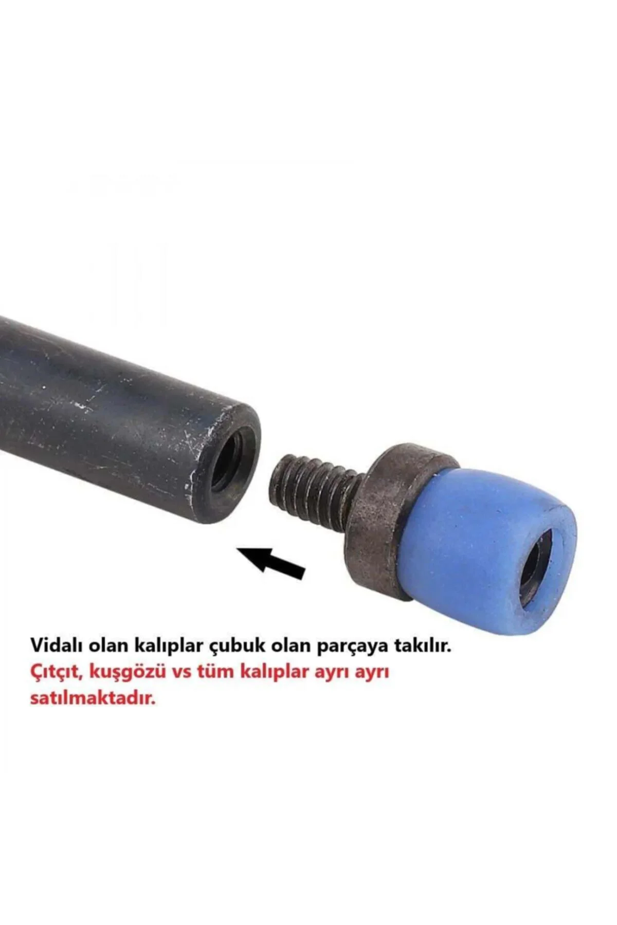 Elde Vurma Kalıp Aleti - Çıtçıt Inci Kuşgözü Kalıp Aparatı